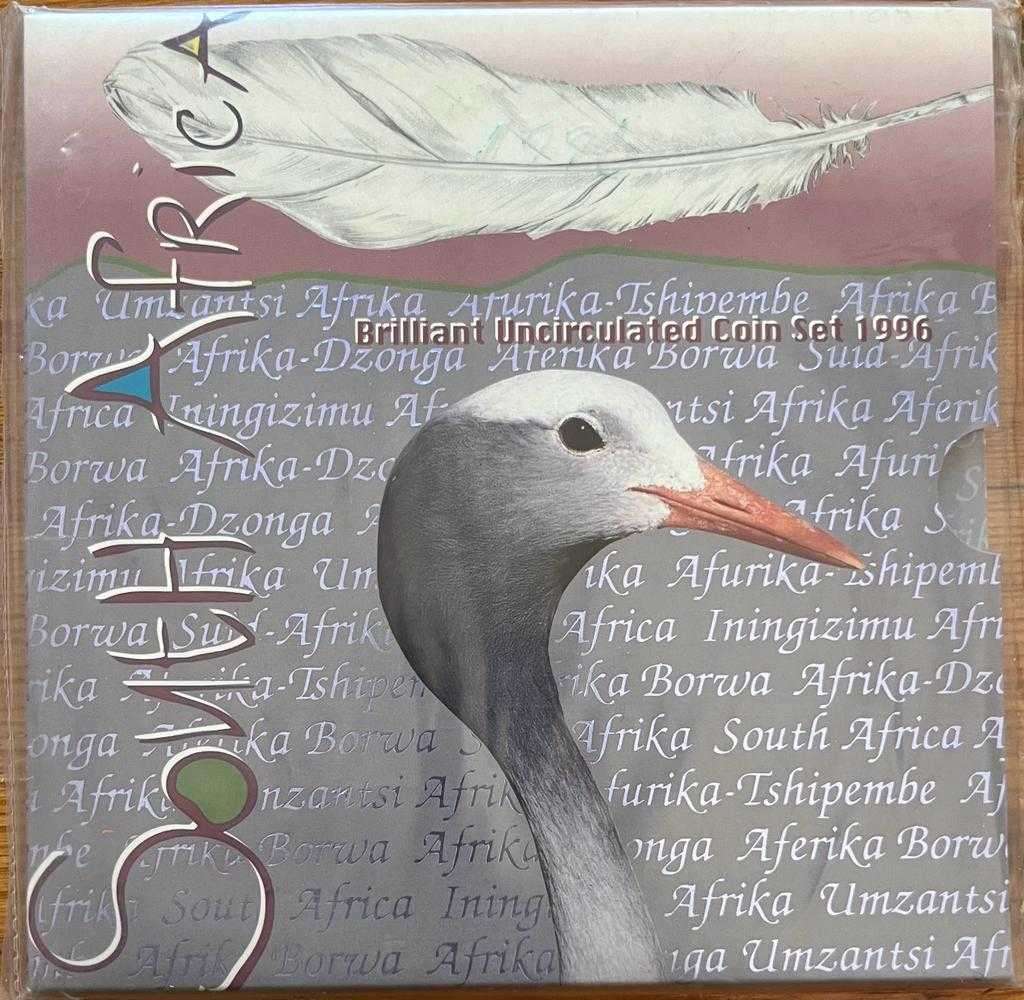 1996 BRILLIANT UNCIRCULATED SEALED MINT PACK  OF THE RSA