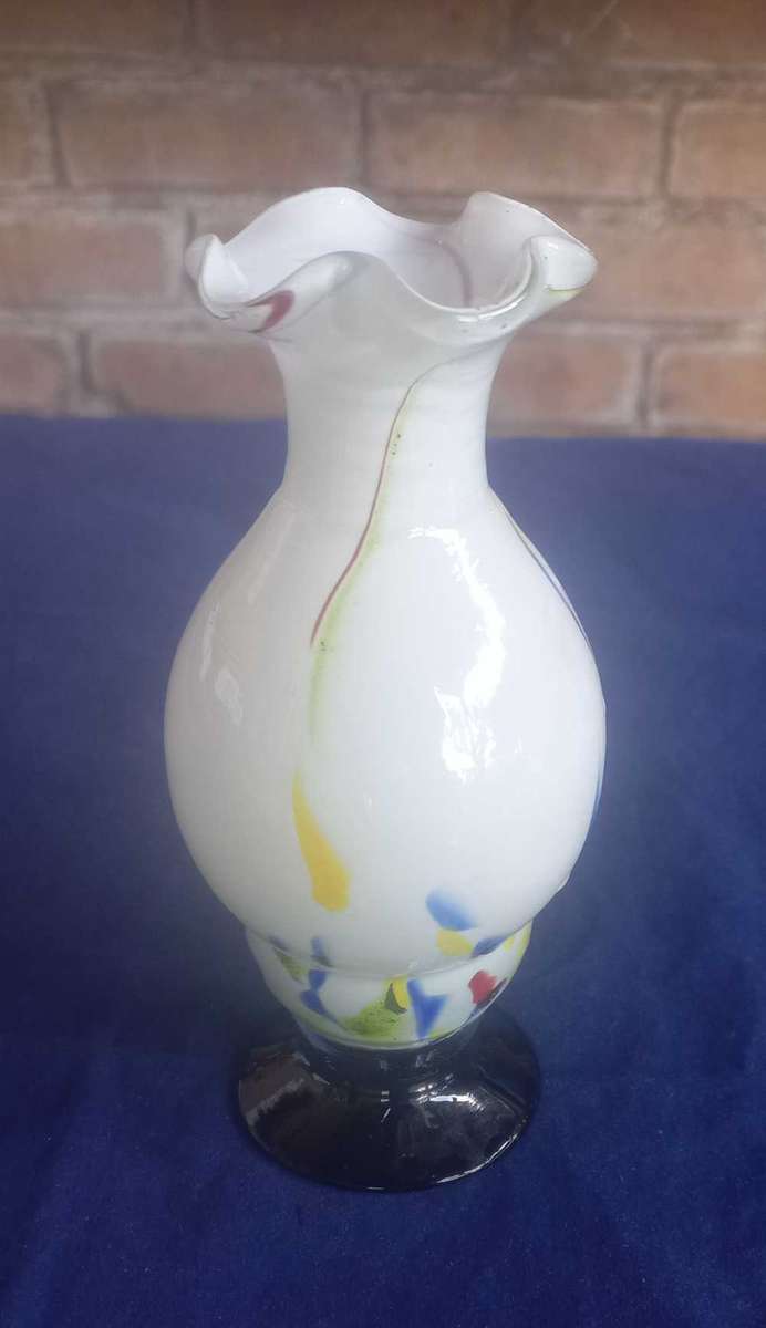 Murano glass vase