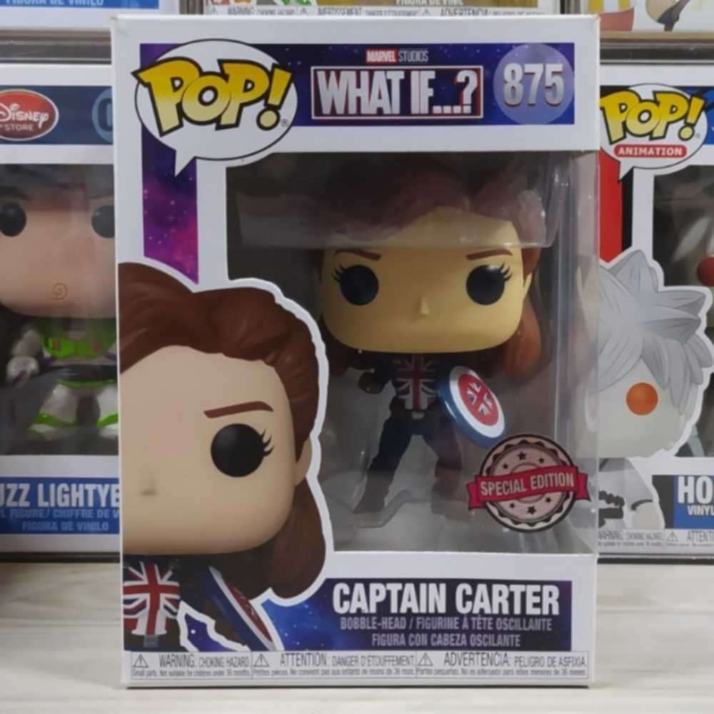Marvel What If? #875 Captain Carter Funko Pop