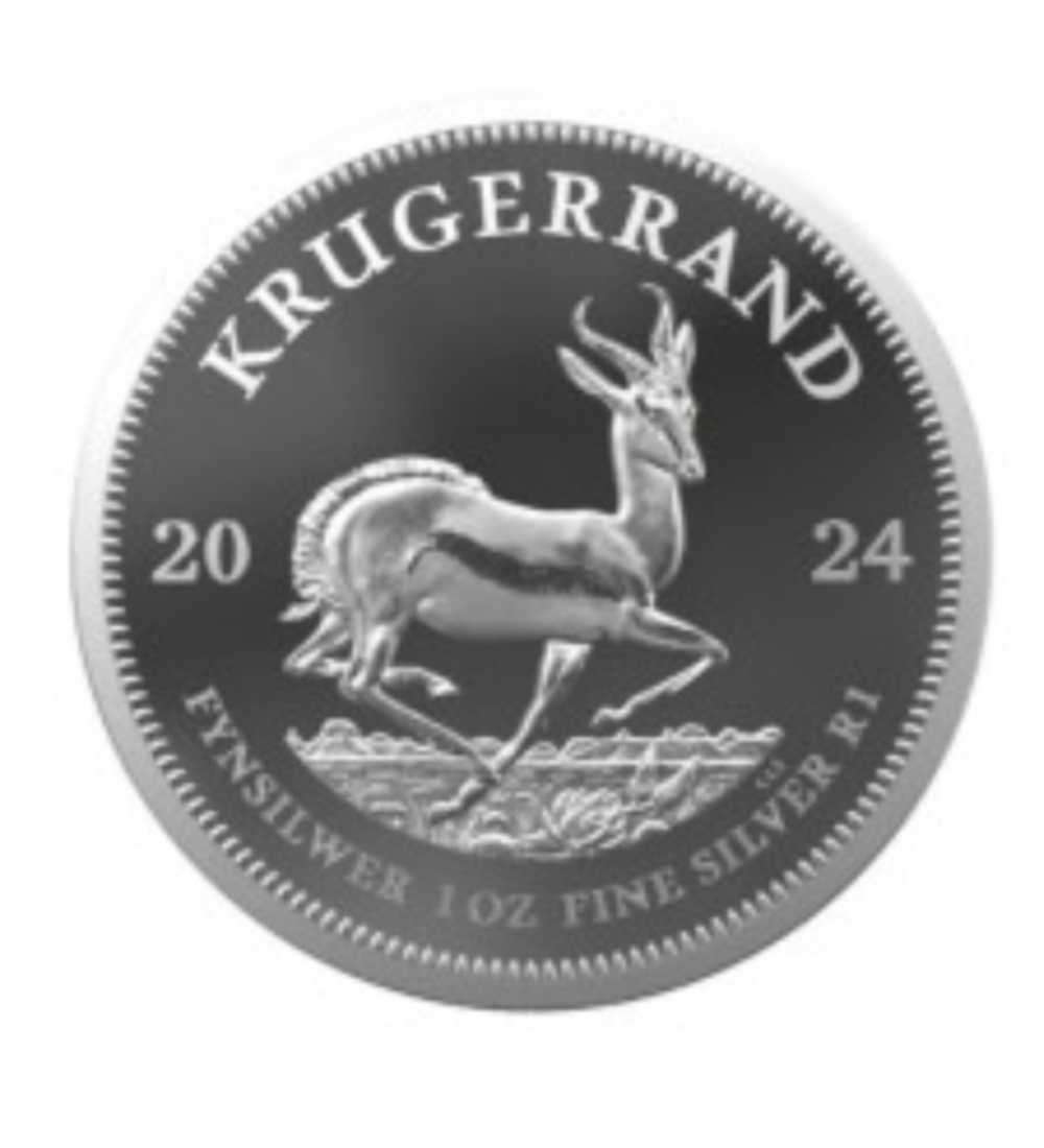 2024 1 oz Silver Proof krugerrand