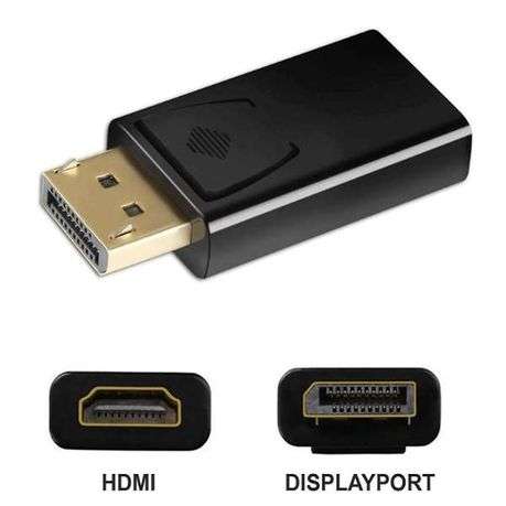 DisplayPort to HDMI adapter