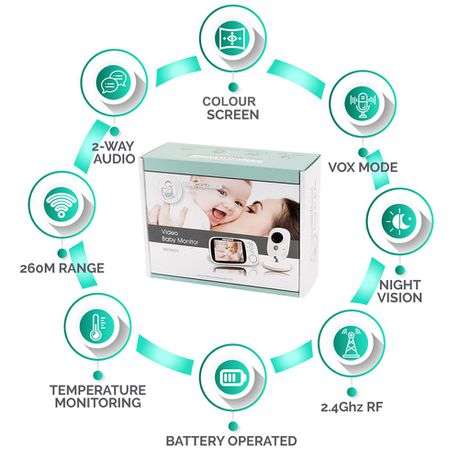 Baby womb world video baby monitor