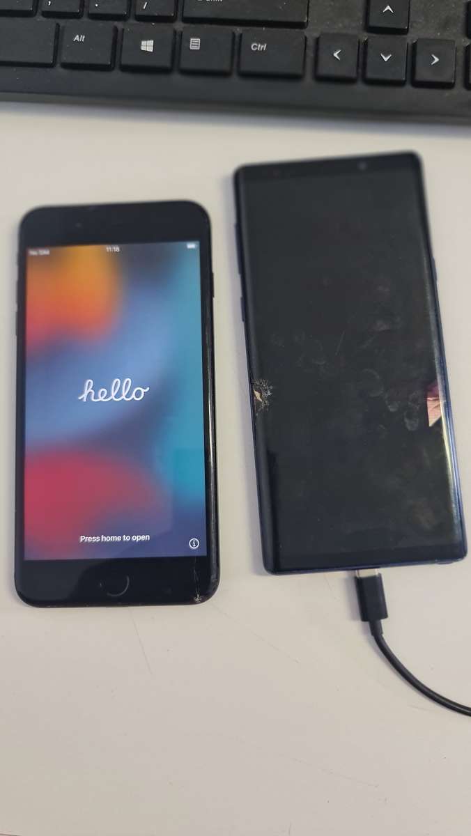 iPhone 7 plus & Galaxy Note 9