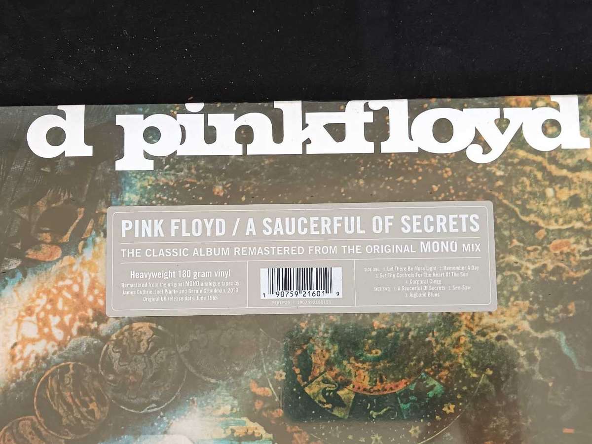 Factory Sealed - PINK FLOYD - A Saucerful of Secrets LP Vinyl Record