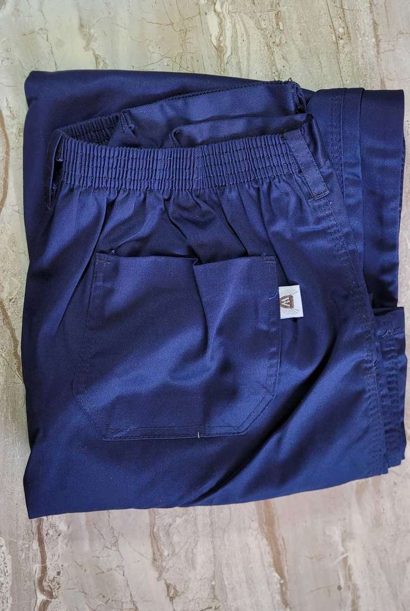 WORK HORSE Triple-Stitched NAVY Work PANTS ONLY. Size28 (Bid Per Piece)