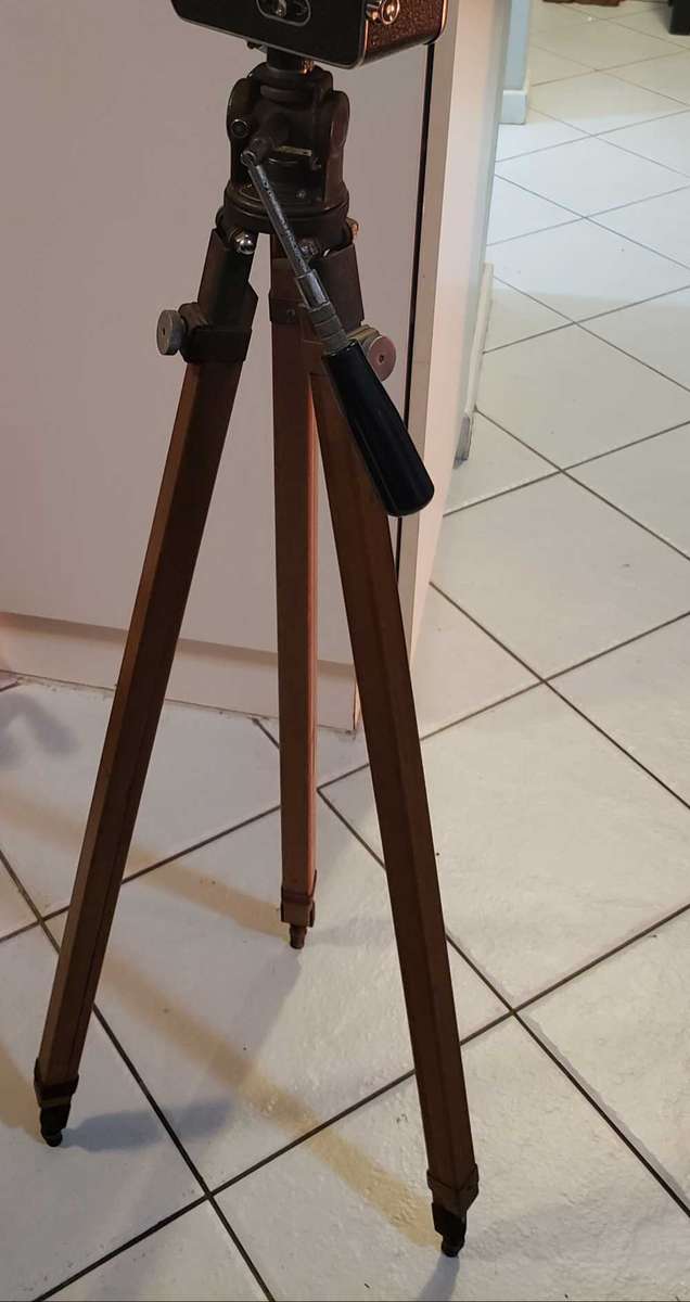 Vintage Bell & Howell Wooden Tripod