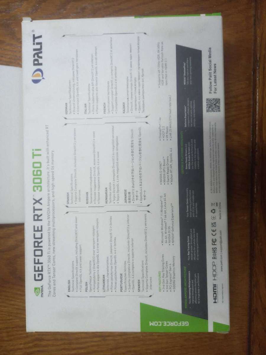 PALIT 3060 TI
