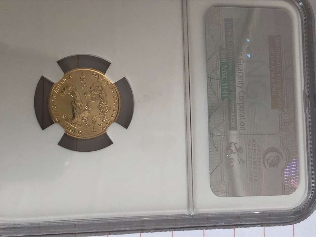 Gold eagle 1:10 th Proof USA