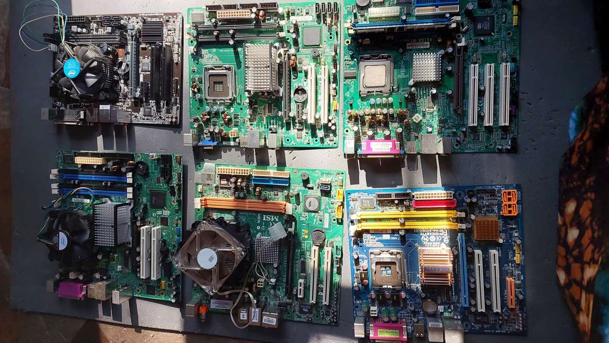 Motherboard Lot x 6 FAULTY