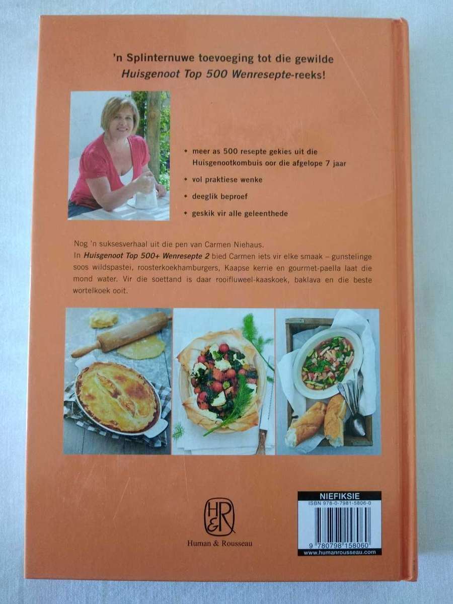Huisgenoot Top 500 Wenresepte 2 Carmen Niehaus
