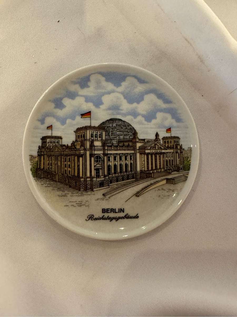 Berlin Reichstagsgebäude Plate