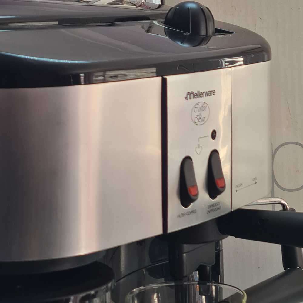 Mellerware coffee bar. Espresso and coffee maker