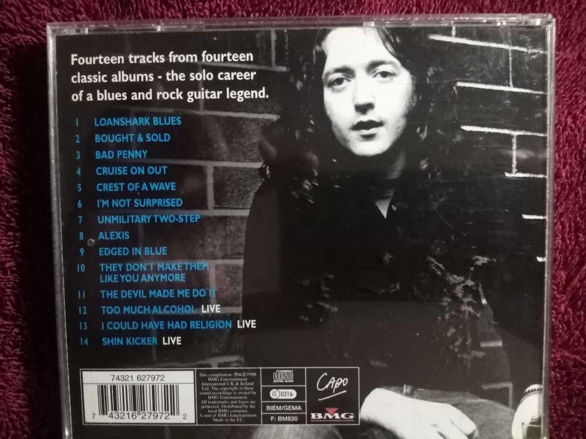RORY GALLAGHER - ETCHED IN BLUE