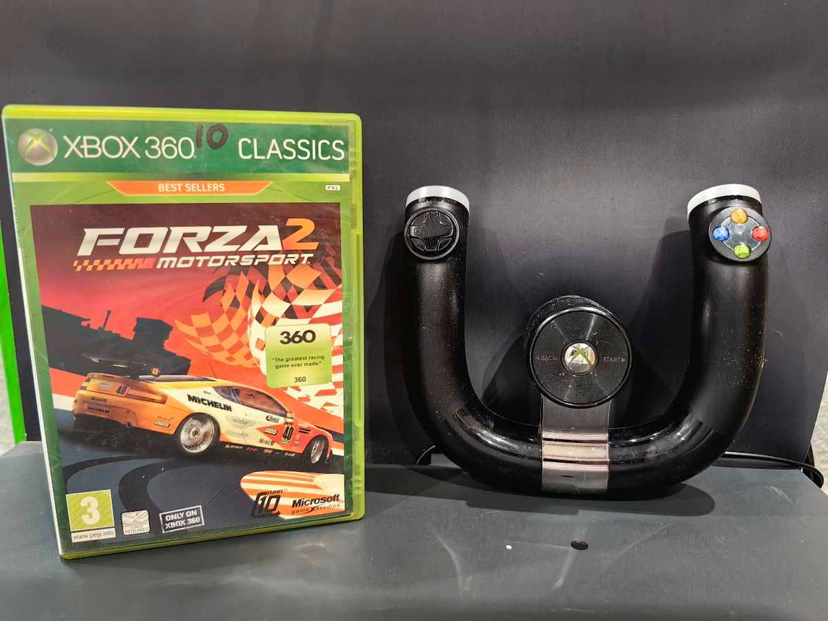 Xbox 360 Steering and game