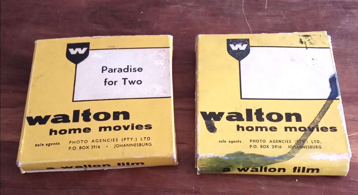 2x 8mm Projector Films.