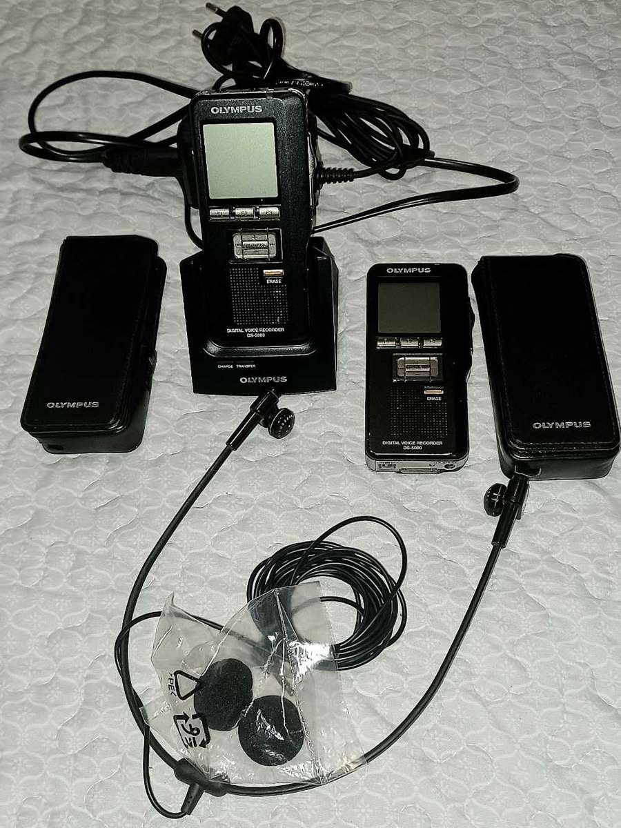 OLYMPUS DS5000 X2 + DOCK + POUCHES S CARD FOR R1999