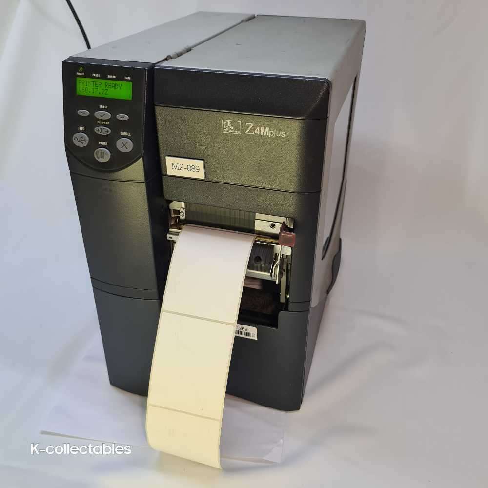 Zebra Z4m plus sticker, label, barcode, branding printer.