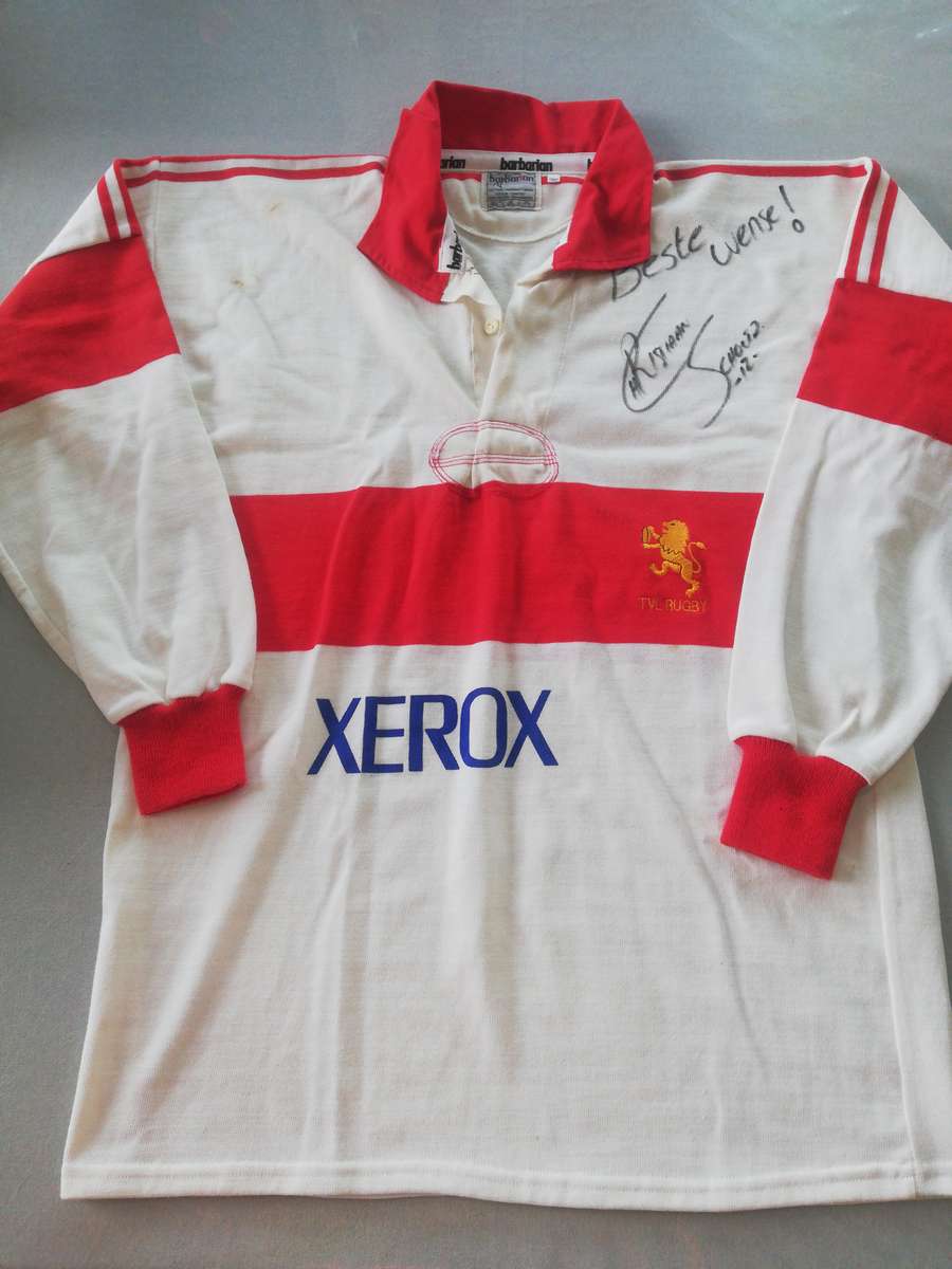Transvaal Rugby Jersey Signed by Christiaan Scholtz