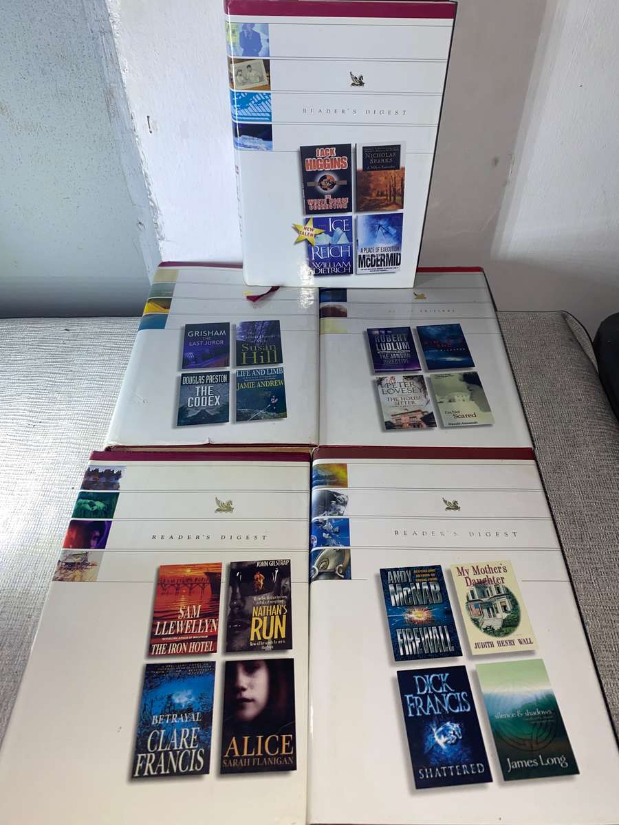 5 Readers Digest Books