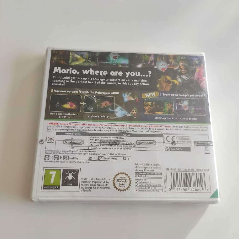 Luigi`s Mansion Nintendo 3ds