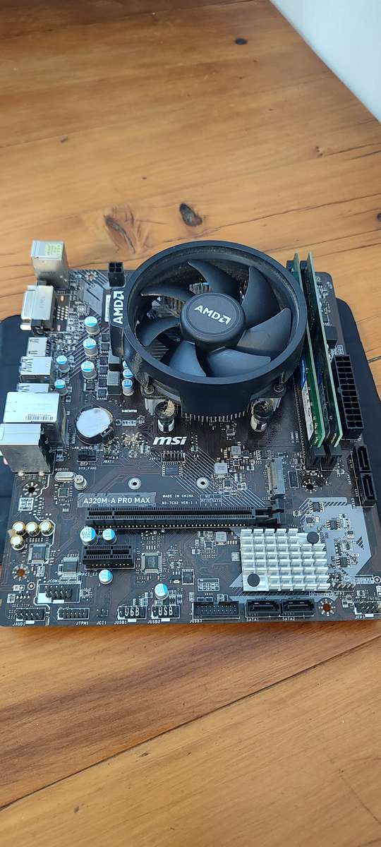 Amd ryzen 5 3600 cpu with MSI mobo and 16gig ram