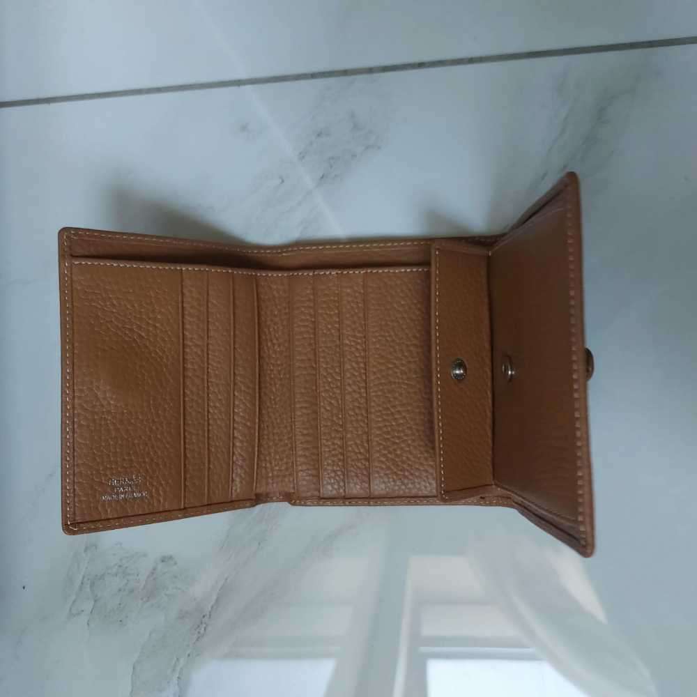 Hermes Genuine Leather Dogon Wallet