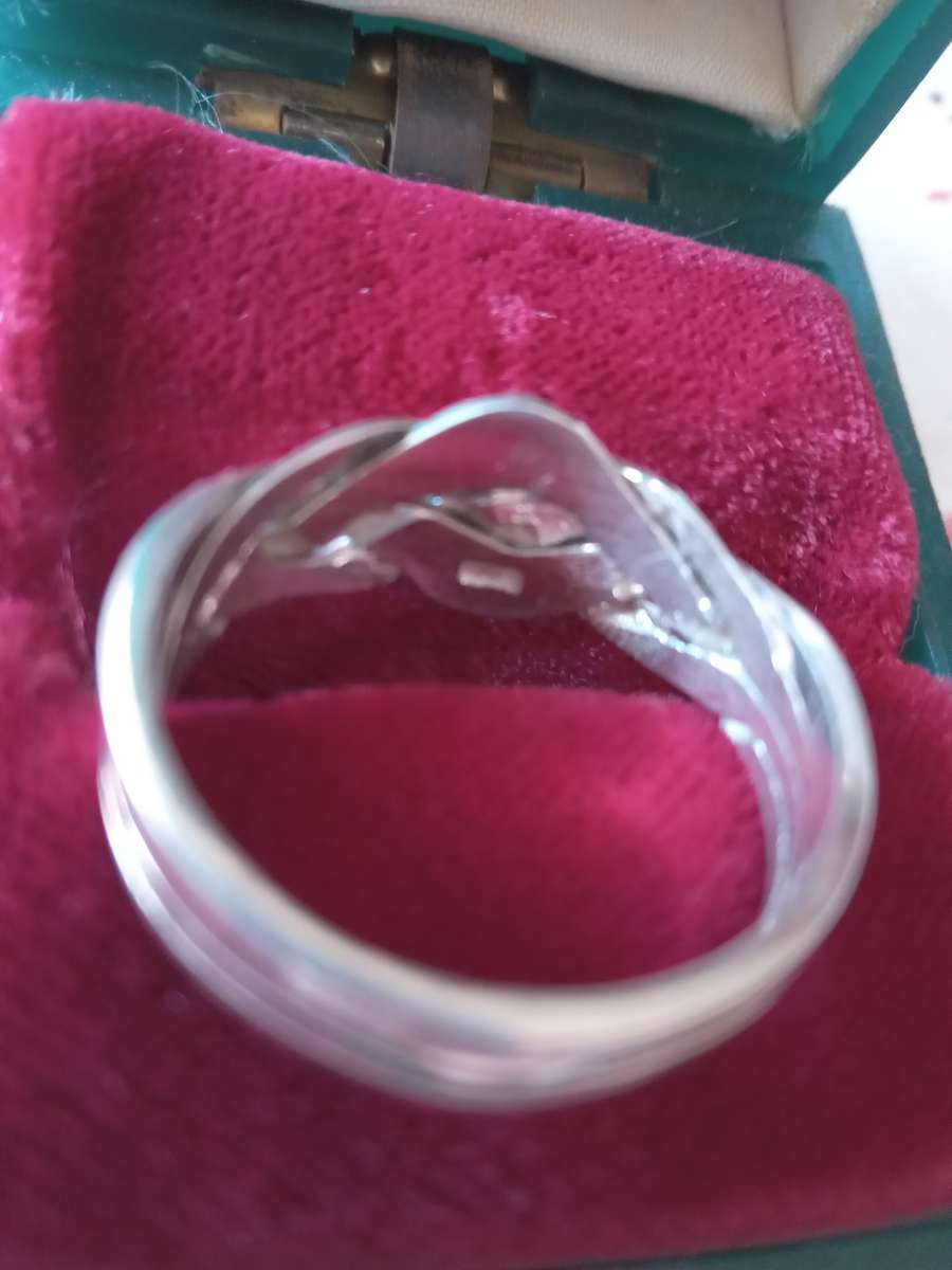 Sterling Silver Puzzle Ring