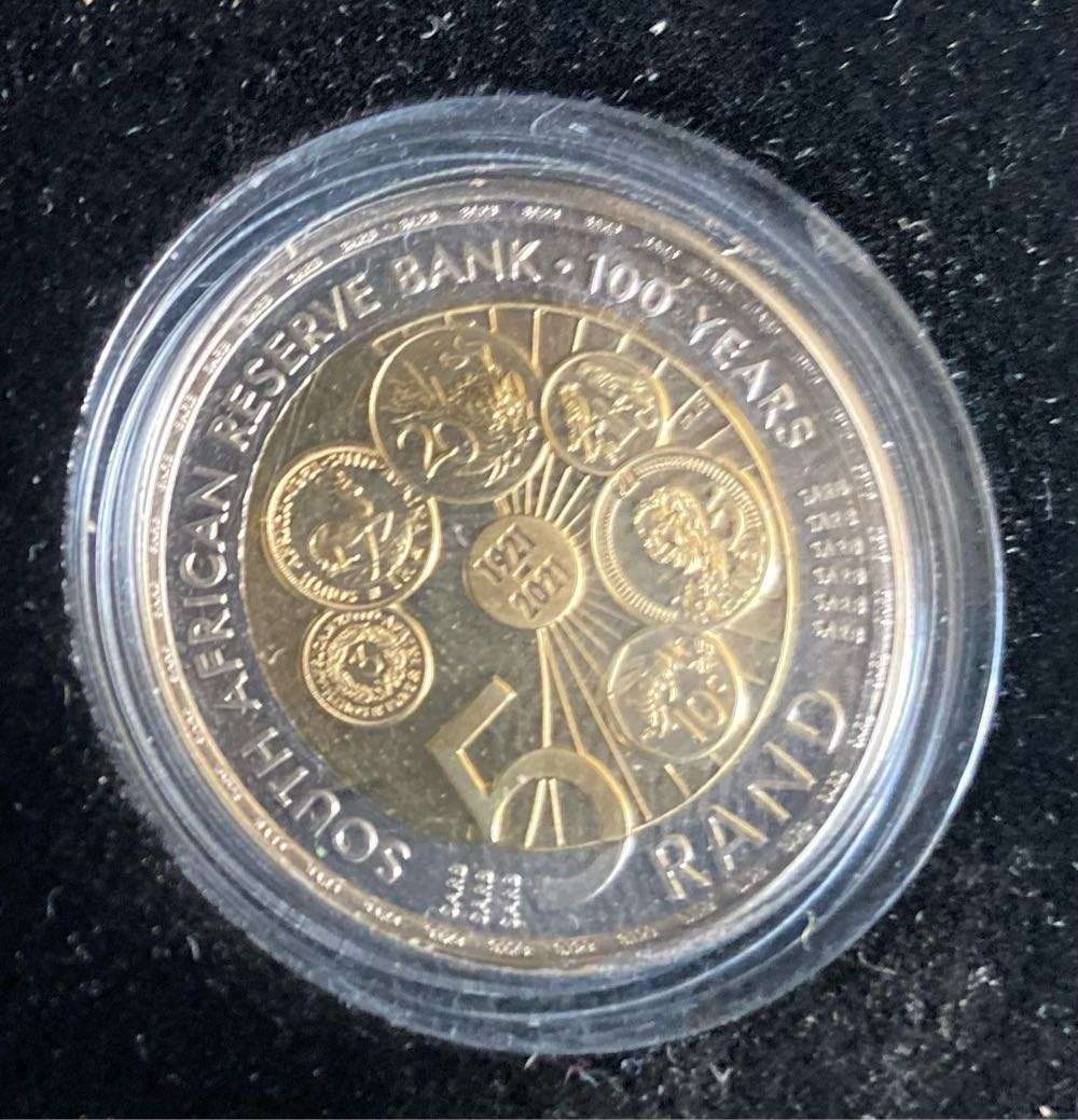 South African Reserve Bank Centenary Coin Set 1921-2021