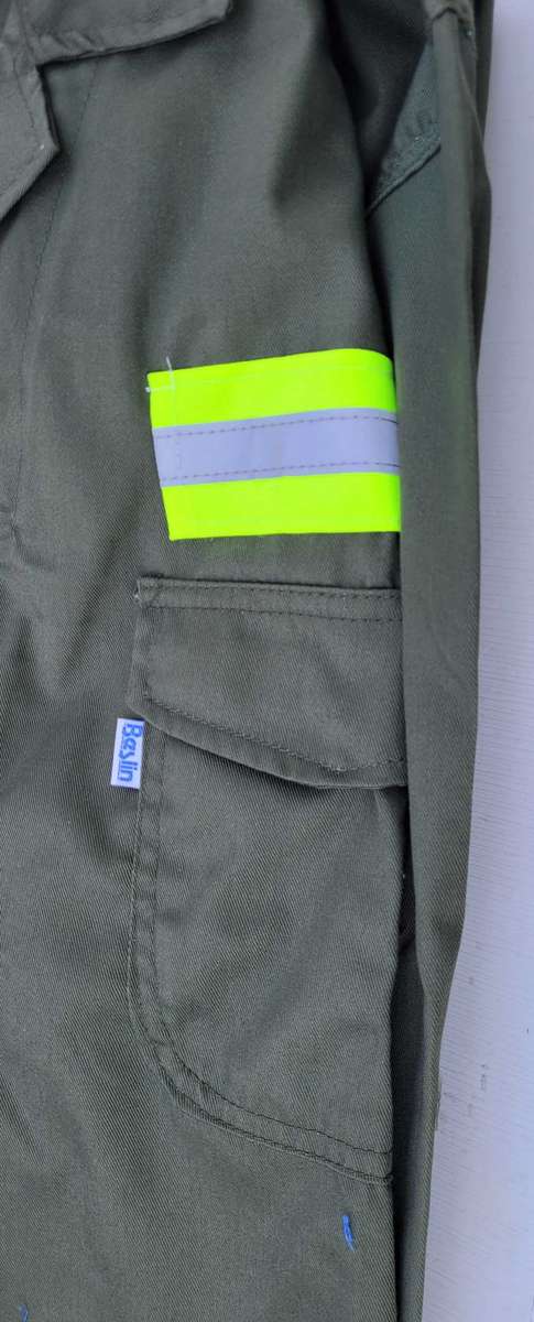 ACID REPELLENT BESLIN Ultra Reflective 2-Piece Work-Suit 87 Chest/77 Waist