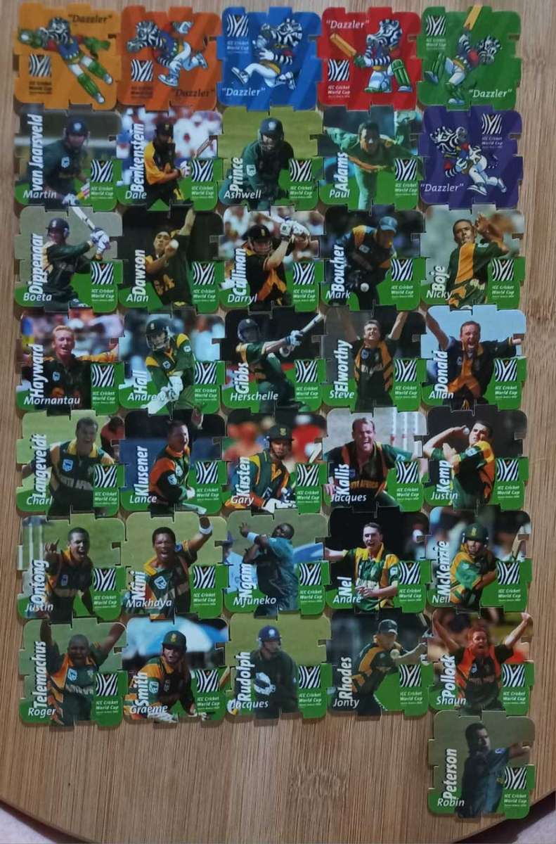 South Africa Protea Cricket Team Limited Edition Tazos