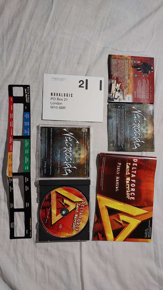 Delta Force Land Warrior PC Big Box Game Vintage