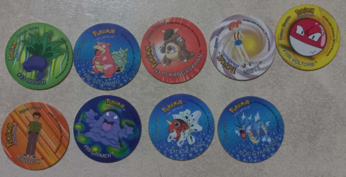 Pokemon Tazos Limited Edition 2 (Price PER Tazo)
