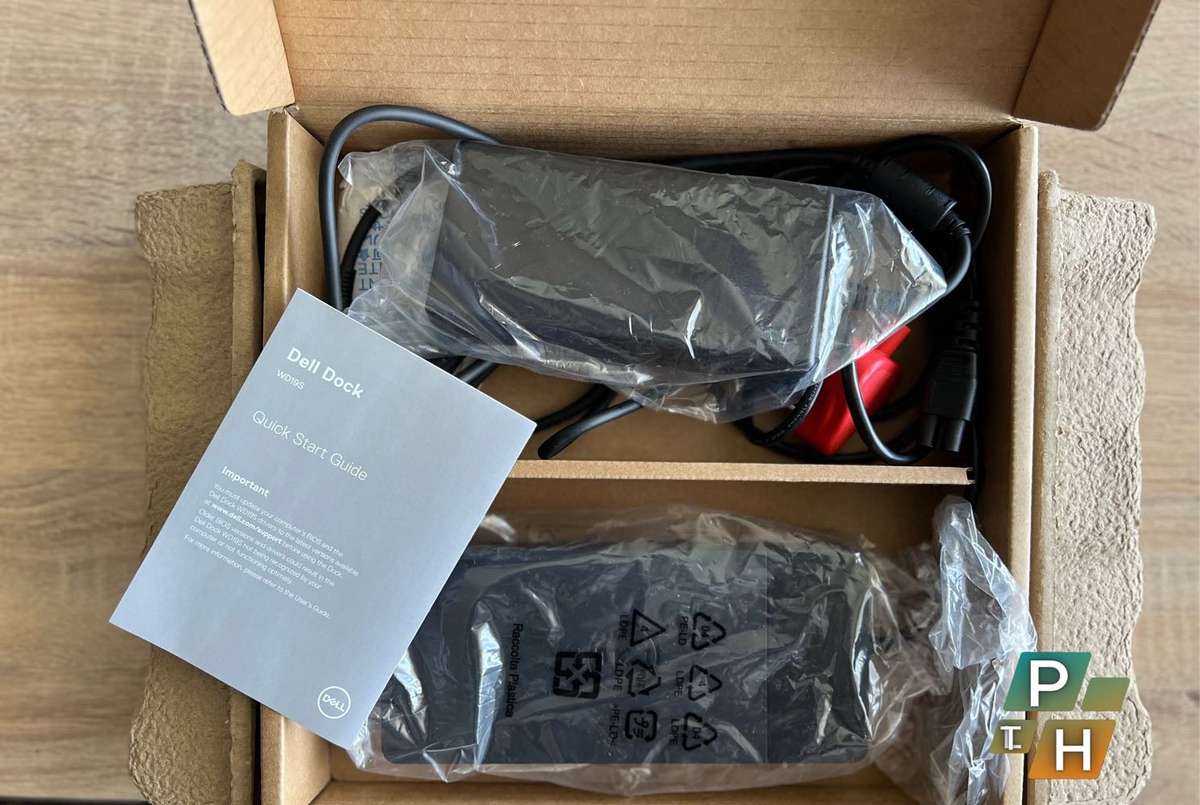 Dell Dock WD19S with 180W AC Charger / Power Adapter