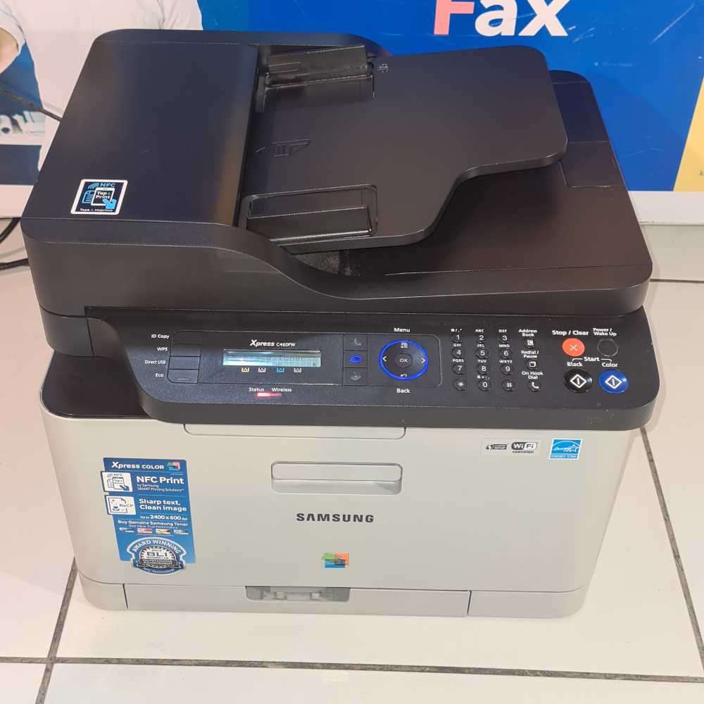 Samsung Xpress C4ofw multifunctional laserjet printer (with 40% + color toners)
