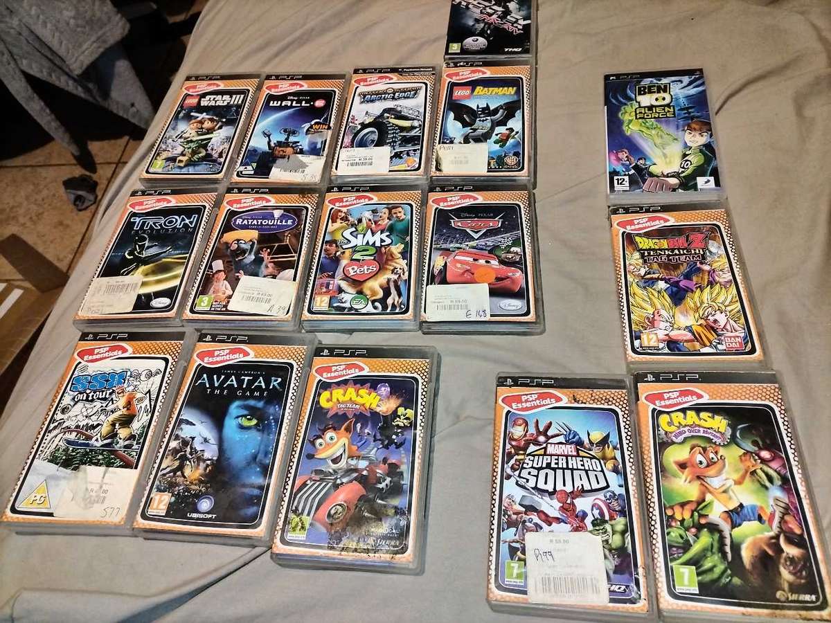 Psp joblot games
