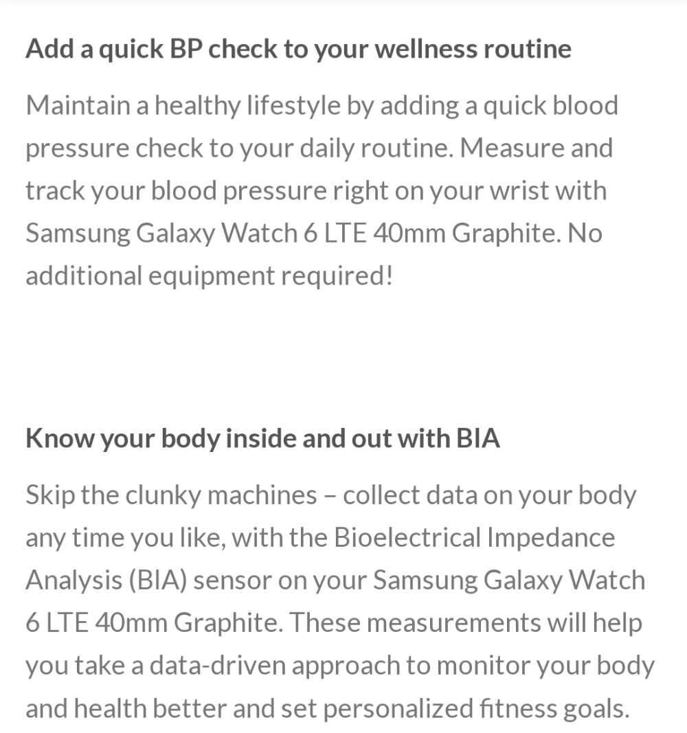 Samsung Watch6 40mm LTE