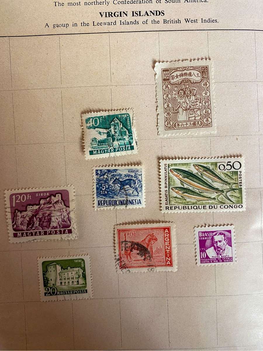 2 x stamp albums