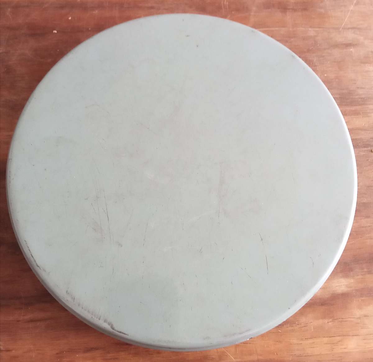 9.5mm Projector Film Reel in Vintage Tin.