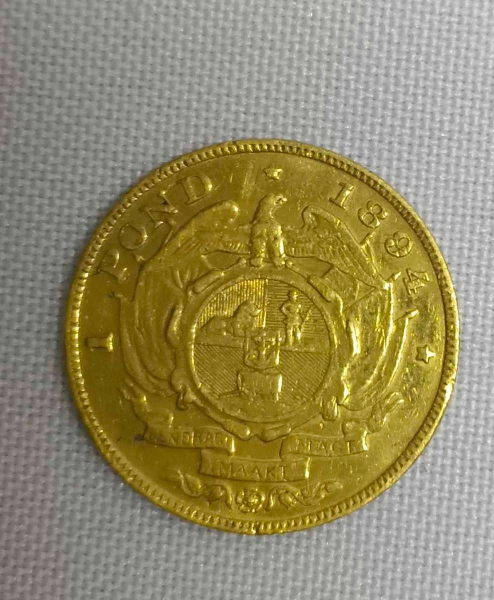 1894 Kruger Pond ZAR Pre Boer War