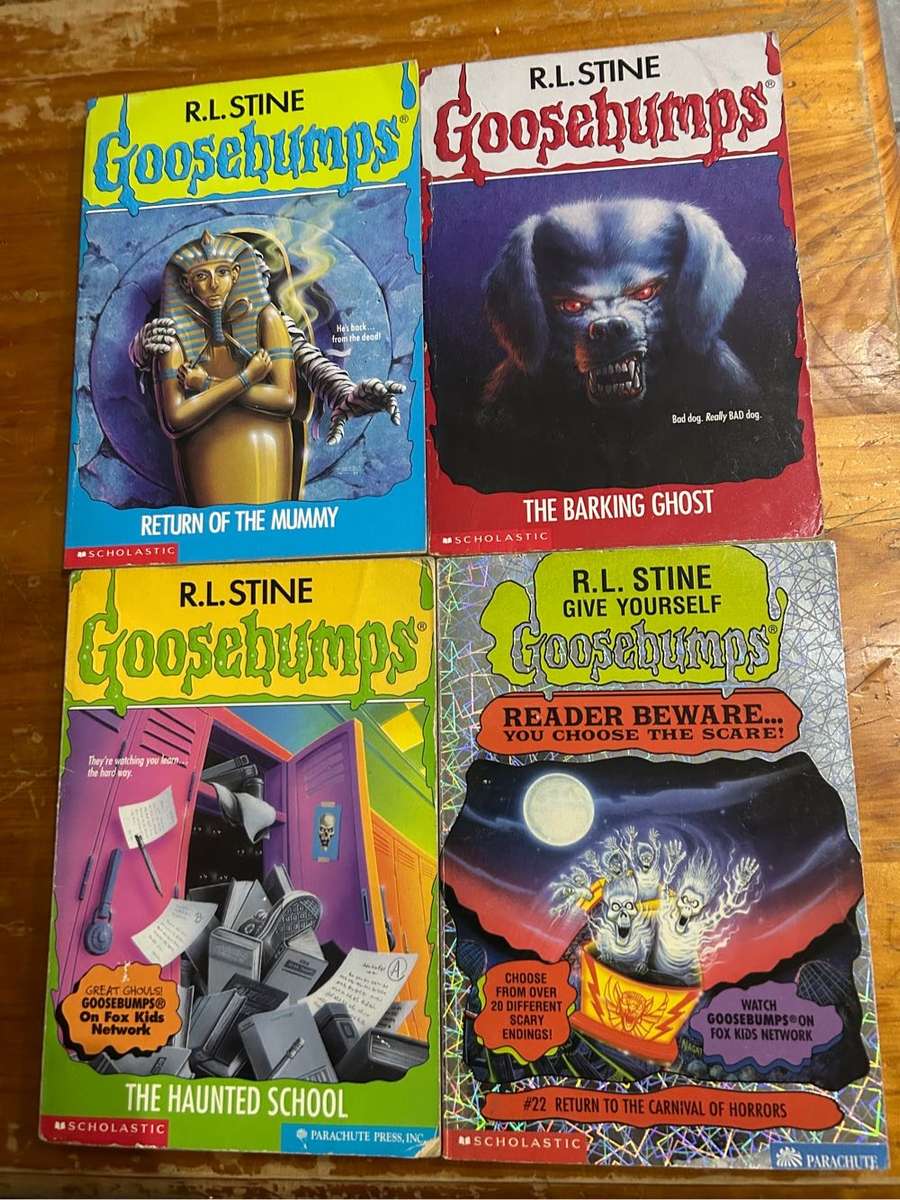 Goosebumps book bundle of 8