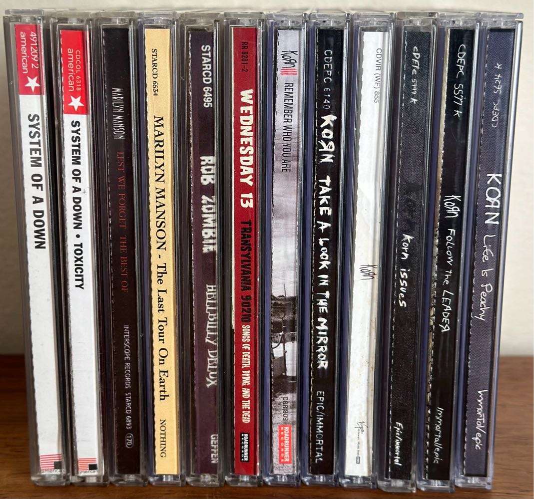 CD Metal Collection - Marilyn Manson, Korn, System of a Down