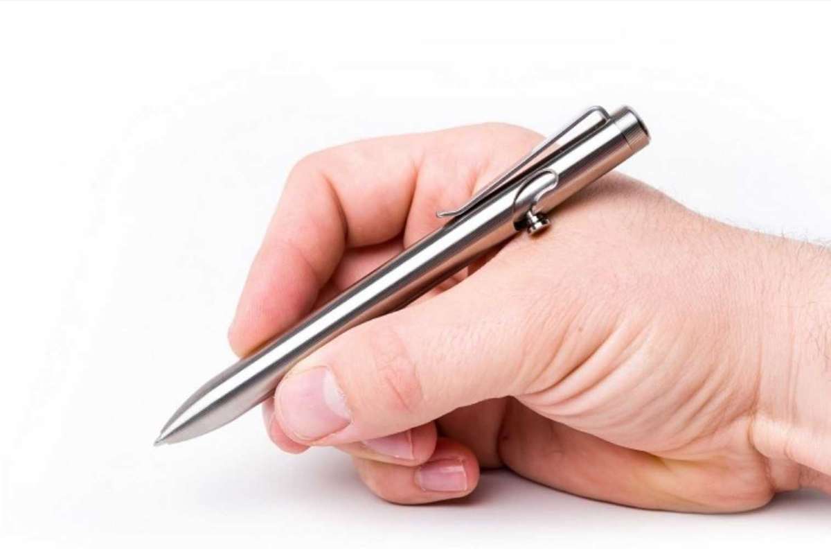 Tactile Turn Titanium pen