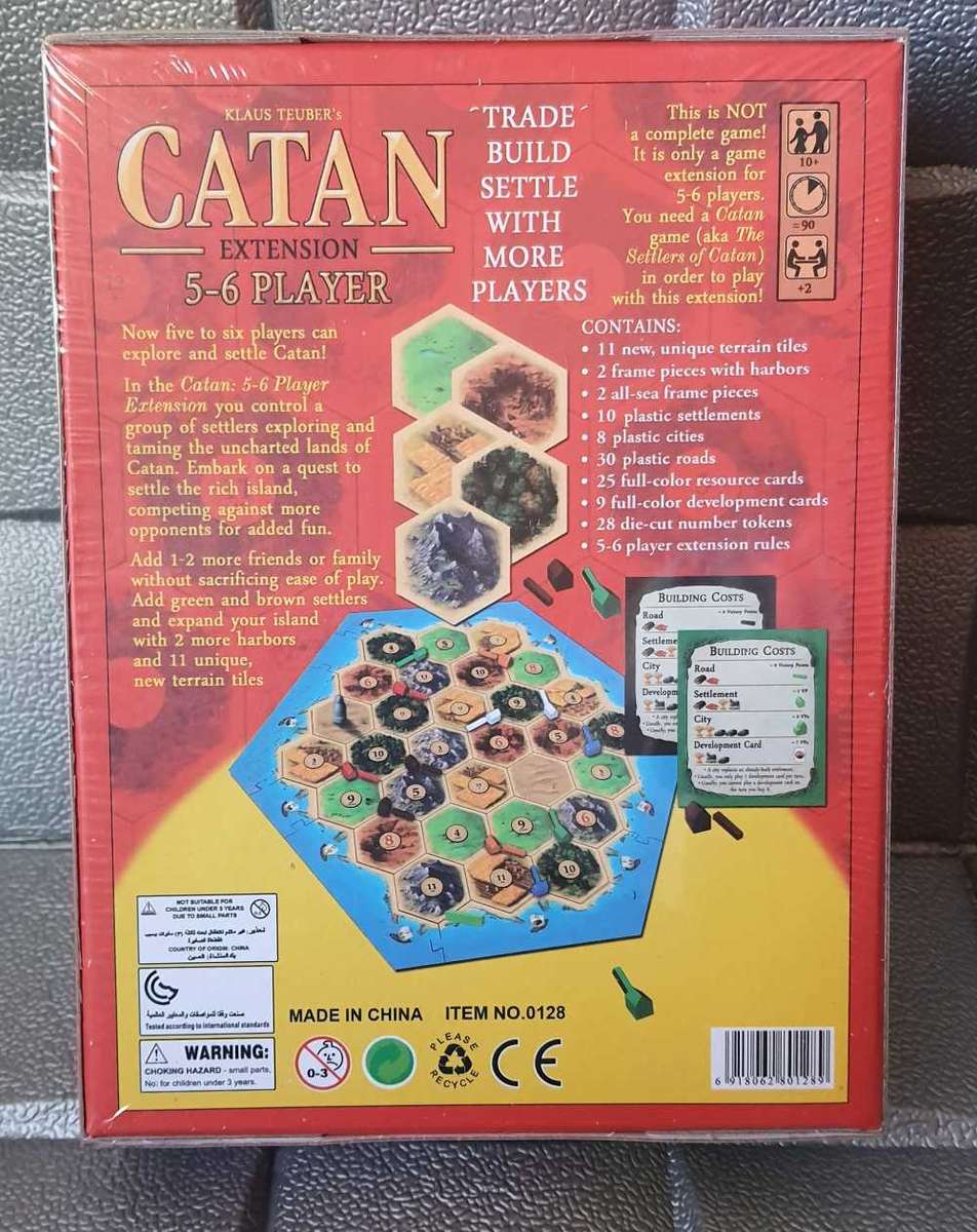 Catan plus Extension Brand New