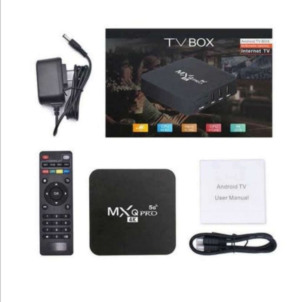 MXQ Pro TV Box Android 12.0 4K (Disney, Netflix, ETC)