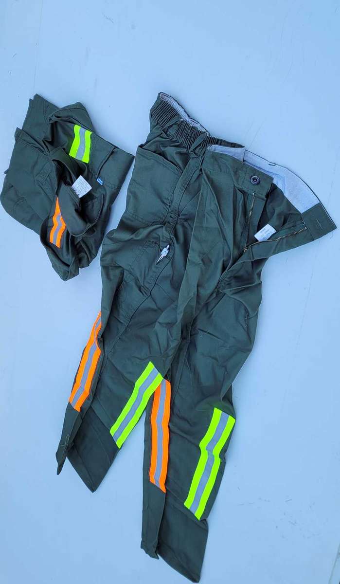 ACID REPELLENT BESLIN Ultra Reflective 2-Piece Work-Suit 87 Chest/77 Waist