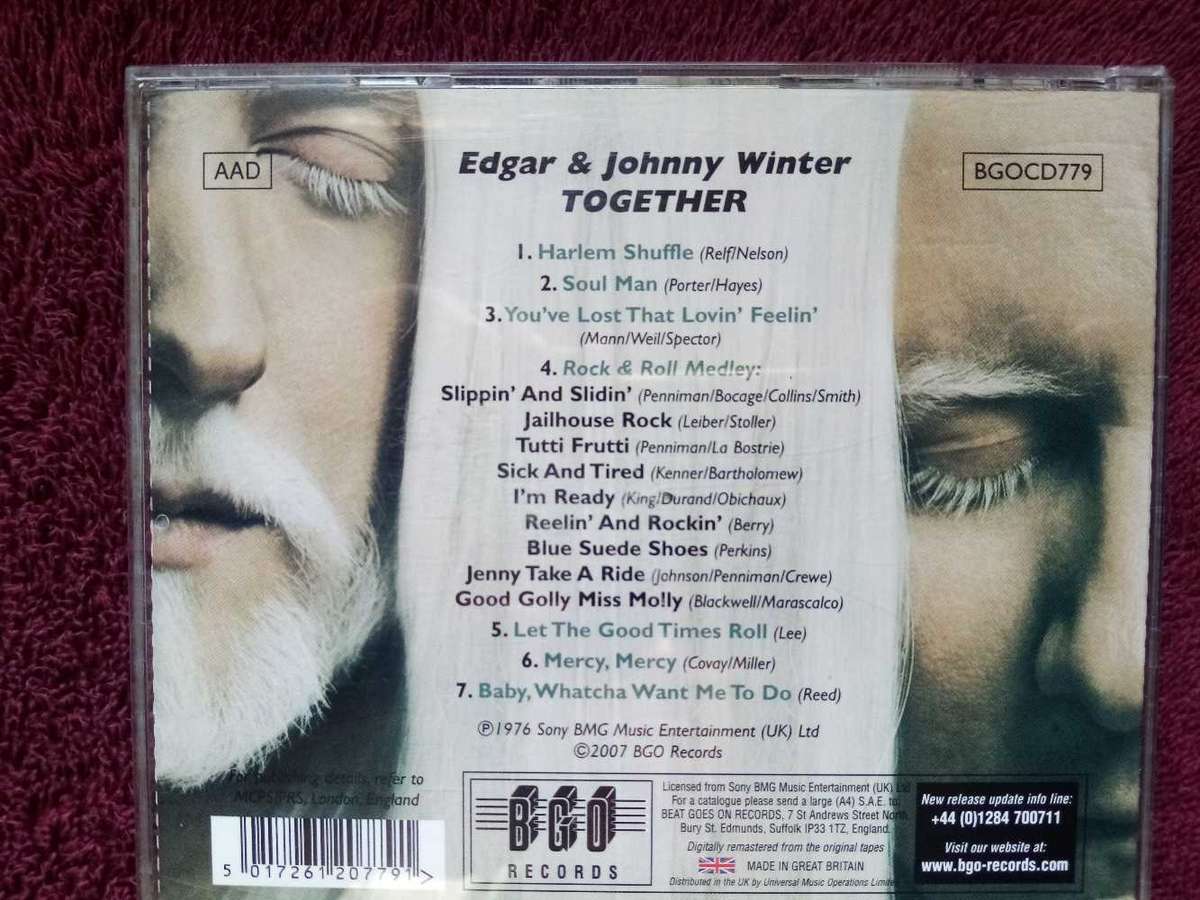 EDGAR & JOHNNY WINTER - TOGETHER