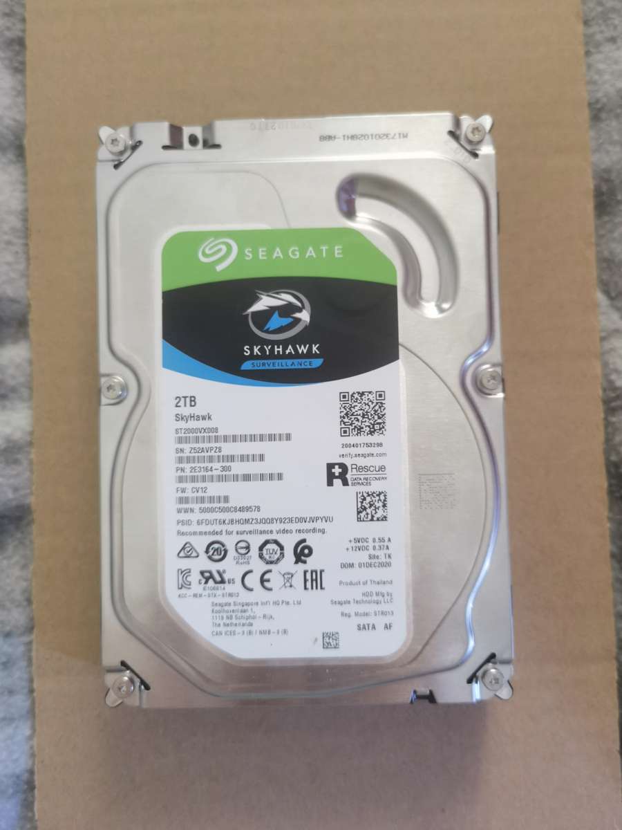 2TB internal HDD