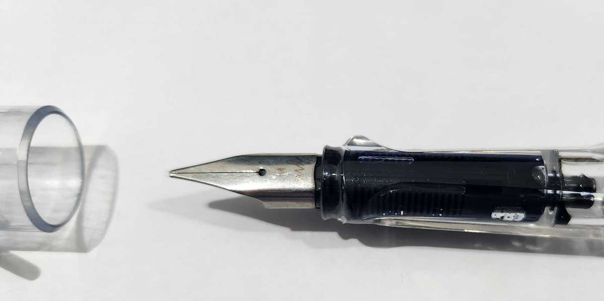 Set of Lamy Vista fountain pens