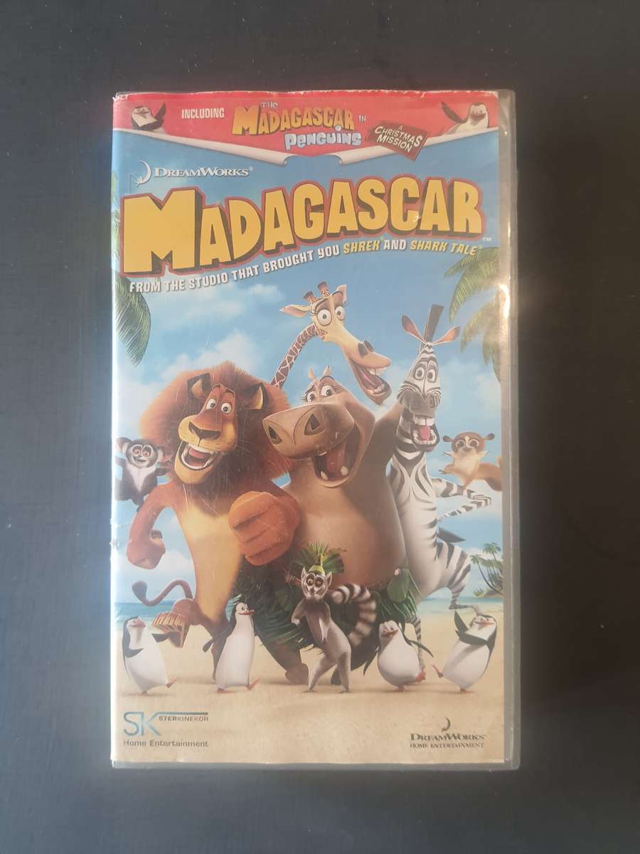 Madagascar vhs tape