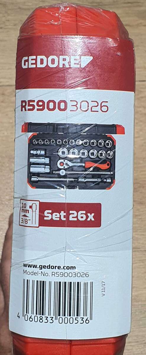 Gedore 3/8 drive 26pce socket set